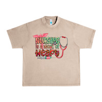 French Oak cowgirl nursing is a work of heart Urban Heavy Tee - CowGirlArtShop