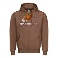Chestnut just doo it - Scooby Dog shanwech Halloween Zipper Hoodie - longCreatives