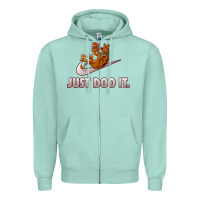 Seafoam just doo it - Scooby Dog shanwech Halloween Zipper Hoodie - longCreatives