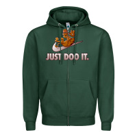 Sports Green just doo it - Scooby Dog shanwech Halloween Zipper Hoodie - longCreatives
