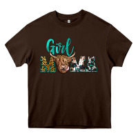 Chocolate Brown girl mama Heavy Core Tee - JahusDesignShop