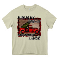Mossy Christmas Movie Watching Blanket Heavy Core Tee - Bettercallsaul