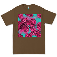 Cacao breast cancer seamless pattern Premium Tee - texasbilliewilder