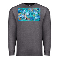 Charcoal Heather dolphin  mug Premium Sweatshirt - BarkalooDesign