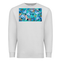 Dove Grey dolphin  mug Premium Sweatshirt - BarkalooDesign