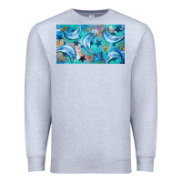 Heather Grey dolphin  mug Premium Sweatshirt - BarkalooDesign