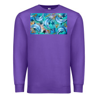 Purple dolphin  mug Premium Sweatshirt - BarkalooDesign