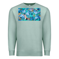 Seafoam dolphin  mug Premium Sweatshirt - BarkalooDesign