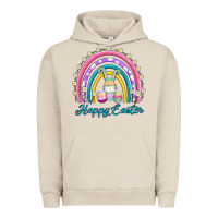 Pigment French Oak easter egg bunny rainbow Urban Hoodie - AdoDesignShop