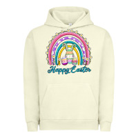 Pigment Pistachio easter egg bunny rainbow Urban Hoodie - AdoDesignShop