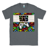 Charcoal Heather gamer dad Classic Tee - TumblerDesignByShophia