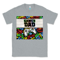 Heather Grey gamer dad Classic Tee - TumblerDesignByShophia