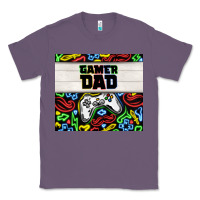 Lavender gamer dad Classic Tee - TumblerDesignByShophia