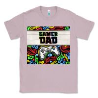 Lilac gamer dad Classic Tee - TumblerDesignByShophia