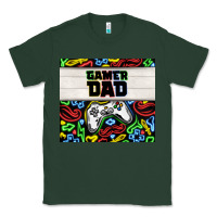 Sports Green gamer dad Classic Tee - TumblerDesignByShophia
