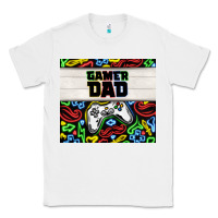 White gamer dad Classic Tee - TumblerDesignByShophia