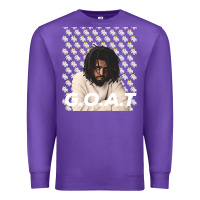Purple Retro Vintage J Cute Cole Gifts Women Premium Sweatshirt - longCreatives