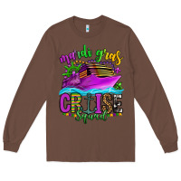 Chestnut mardi gras cruise squad Long Sleeve Tee - OliviaCreatesArt