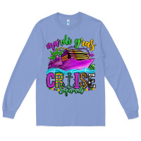 Colony Blue mardi gras cruise squad Long Sleeve Tee - OliviaCreatesArt