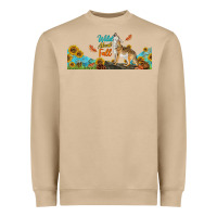 Mushroom Wild About Fall Coyote Heavyweight Sweatshirt - LillyAllenDesigns