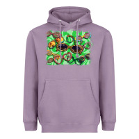 Lavender sunglasses background Heavyweight Hoodie - BarkalooDesign