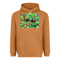 Meerkat sunglasses background Heavyweight Hoodie - BarkalooDesign