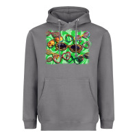 Storm sunglasses background Heavyweight Hoodie - BarkalooDesign