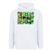 White sunglasses background Heavyweight Hoodie - BarkalooDesign