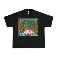 Black whats shakin bacon baby pig Urban Heavy Tee - RanaPortraitStore