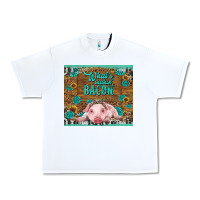 White whats shakin bacon baby pig Urban Heavy Tee - RanaPortraitStore
