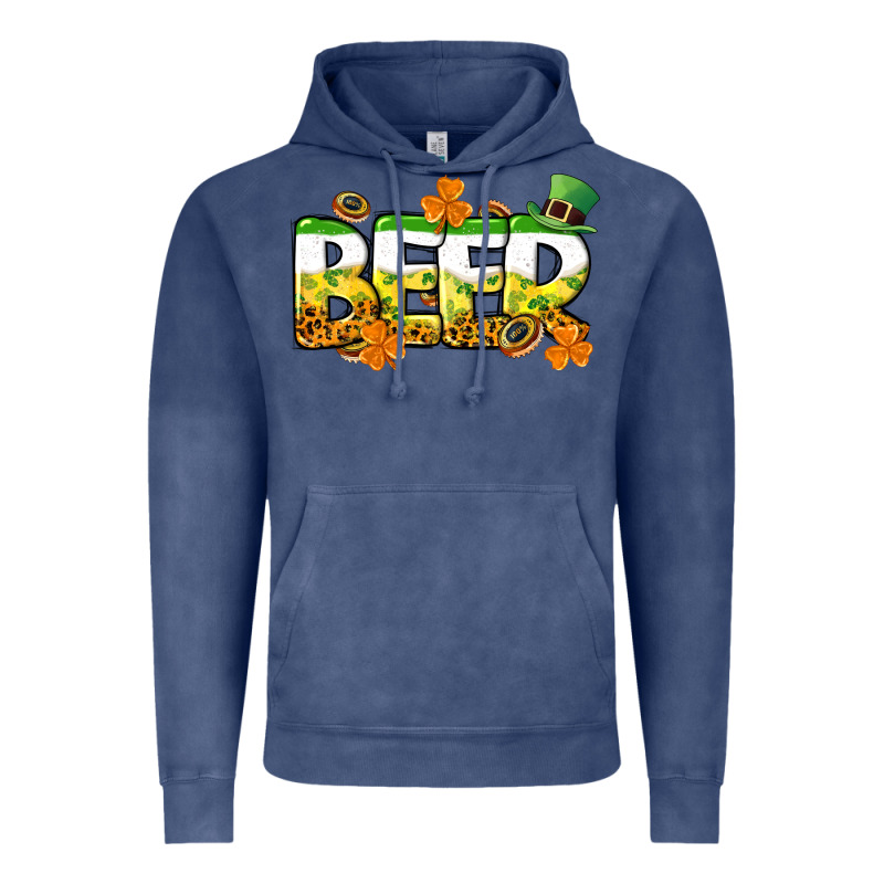 St. Patrick's Day Beer Vintage Hoodie by CowGirlArtShop | Teevron