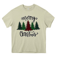 Mossy Merry Christmas Trees Heavy Core Tee - Bettercallsaul