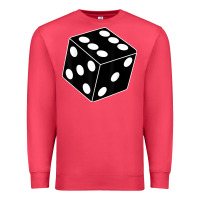 Cardinal black gaming dice halloween costume cool quirky funny Premium Sweatshirt - longCreatives
