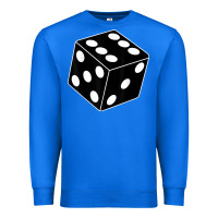 True Royal black gaming dice halloween costume cool quirky funny Premium Sweatshirt - longCreatives