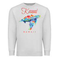Kauai Hawaii Watercolor Sea Turtle Souvenir Premium Sweatshirt | Teevron