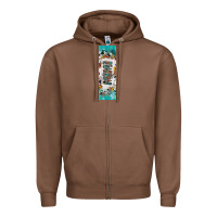 Chestnut mimi sunflower cowhide leopard  pen wrap Zipper Hoodie - Artiststas