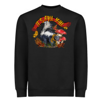 Black It's Fall Y'all Skunk Heavyweight Sweatshirt - LillyAllenDesigns