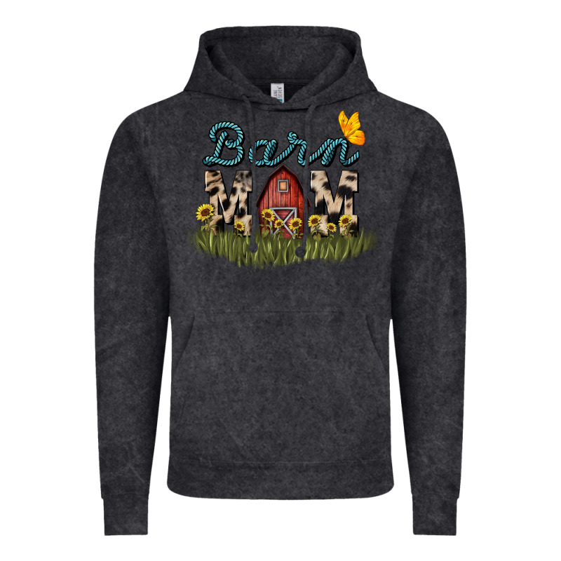 Barn Mom Sunflower Mother's Day Vintage Hoodie by HowdyJamesFarm | Teevron