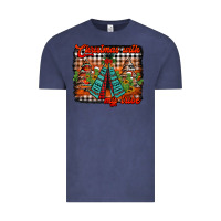Vintage Denim christmas with my tribe Vintage Tee - Jasminsmagicworld