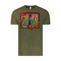 Vintage Olive christmas with my tribe Vintage Tee - Jasminsmagicworld