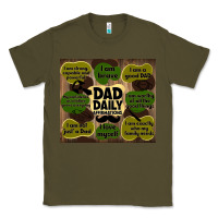 Army Green dad daily affirmations Classic Tee - TumblerDesignByShophia