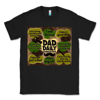 Black dad daily affirmations Classic Tee - TumblerDesignByShophia