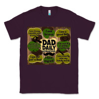 Plum dad daily affirmations Classic Tee - TumblerDesignByShophia