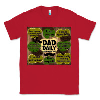 Red dad daily affirmations Classic Tee - TumblerDesignByShophia