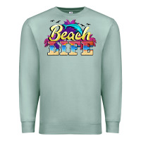 Seafoam beach life Premium Sweatshirt - BarkalooDesign