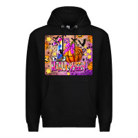 Black 1st Halloween Premium Hoodie - CowhideDigitalArt