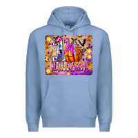 Colony Blue 1st Halloween Premium Hoodie - CowhideDigitalArt