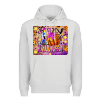 Dove Grey 1st Halloween Premium Hoodie - CowhideDigitalArt