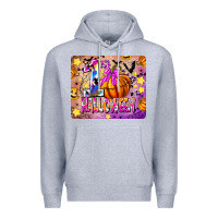 Heather Grey 1st Halloween Premium Hoodie - CowhideDigitalArt