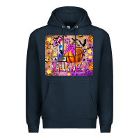 Navy 1st Halloween Premium Hoodie - CowhideDigitalArt